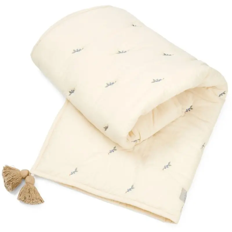 Cam Cam Copenhagen Blueberries Embroidered Blanket 1