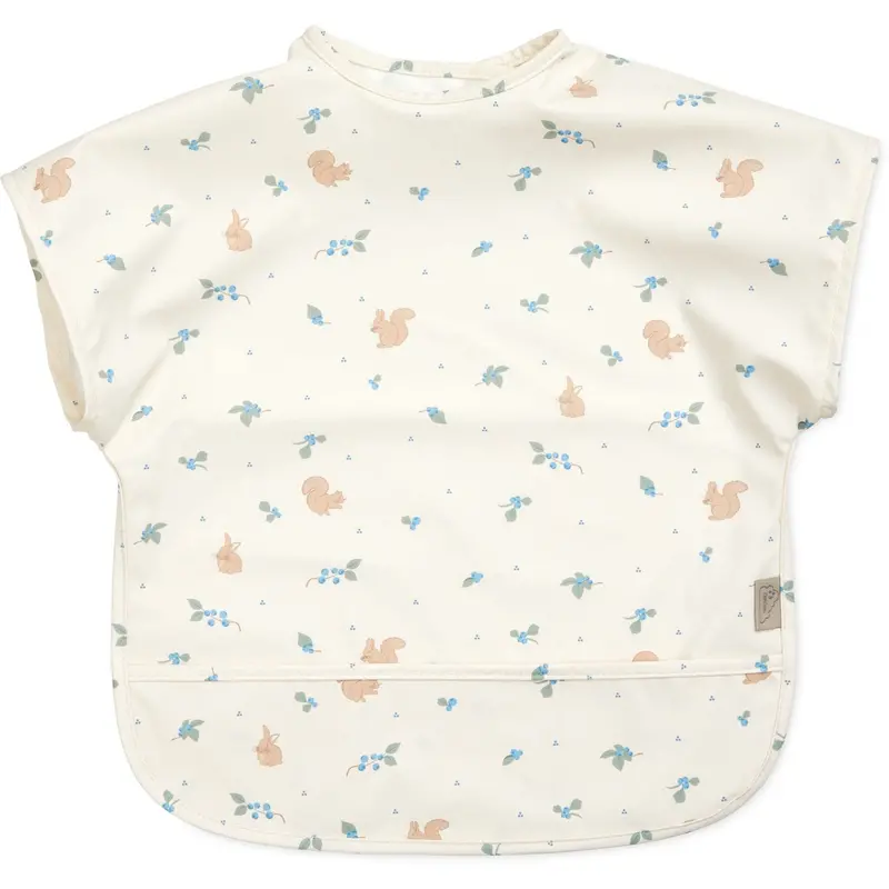Cam Cam Copenhagen Blueberries Short Sleeved Bib 1