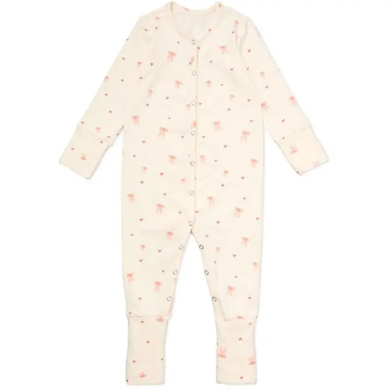 Cam Cam Copenhagen Bows Baby Onesie Ellinor 1