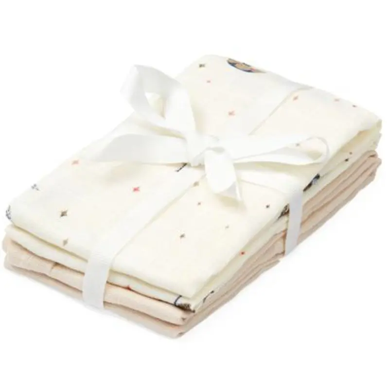 Cam Cam Copenhagen Carousel Wash Cloths 4-Pak 1