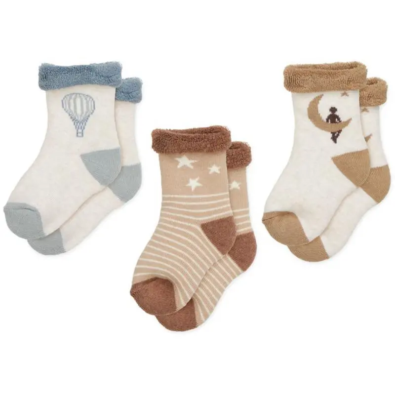 Cam Cam Copenhagen Dreamland Teddy Socks Safi 3-Pack 1