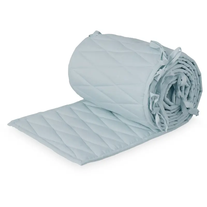 Cam Cam Copenhagen Florentine Blue Cot Bumper Harlequin 1
