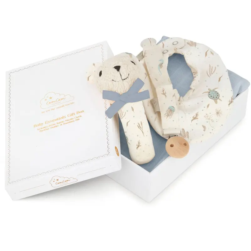 Cam Cam Copenhagen Sea Garden Baby Essentials Gift Box 1
