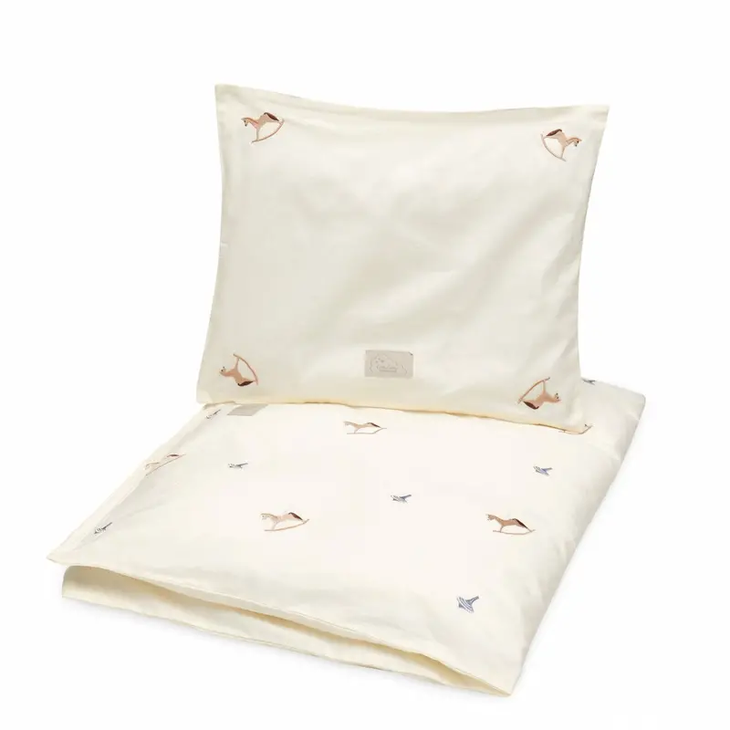 Cam Cam Copenhagen Vintage Toys Embroidered Baby Bedding Set 1