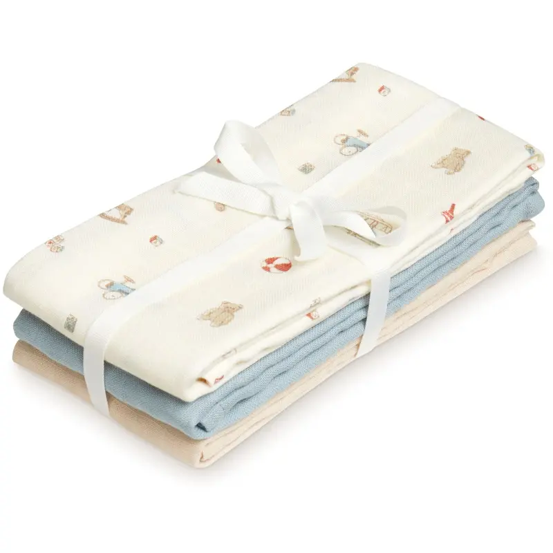 Cam Cam Copenhagen Vintage Toys Muslin Cloth 3-Pack 1