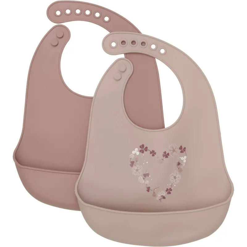 Celavi Burlwood Silicon Bib (2-Pack) 1
