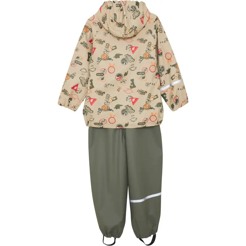 Celavi Mulled Basil Rainwear Set - Aop 2