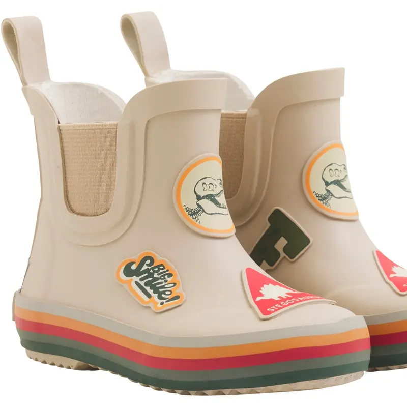 Celavi Mulled Basil Wellies Short - W. Badges 1