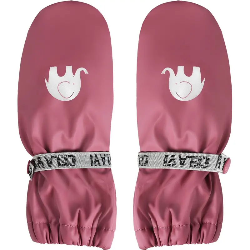 Celavi Rose Wine Padded Pu-Mittens 1