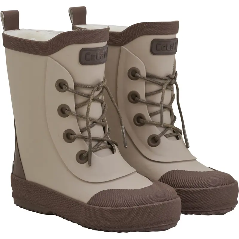 Celavi White Pepper Thermal Wellies W. Wool Lining 1
