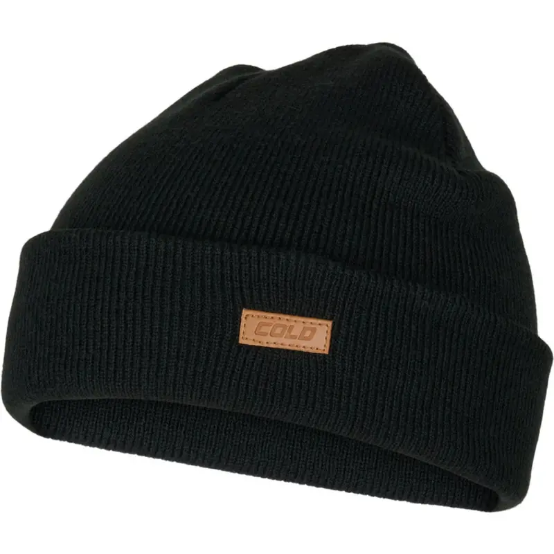 Cold Black Pil Beanie 1