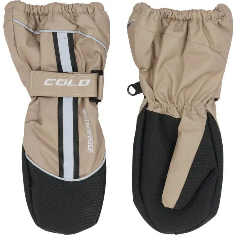 Cold Taupe Filur Mitten 1