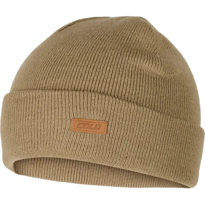 Cold Taupe Pil Beanie 1