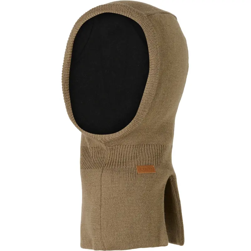 Cold Taupe Wool Basic Balaclava 1