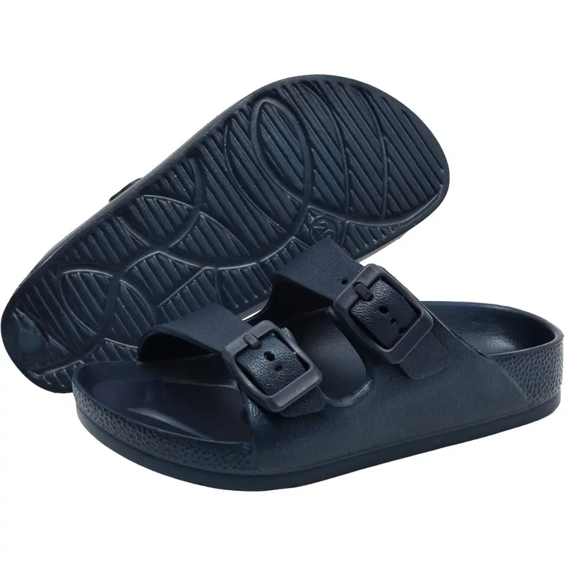 Color Kids Dress Blues Sandals W. Buckles 3