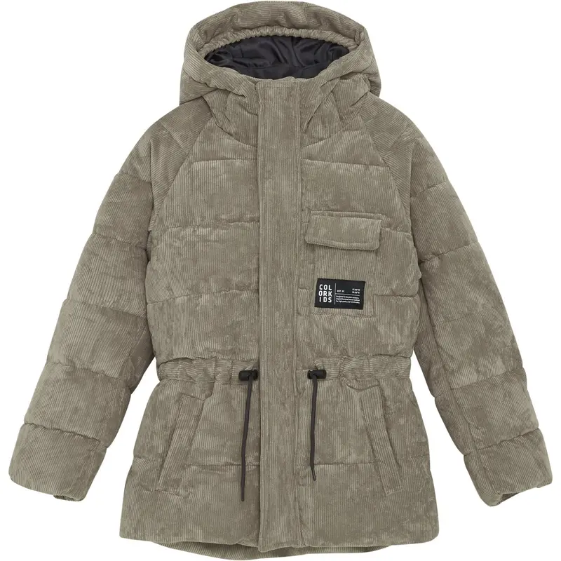 Color Kids Fossil Jr. Jacket W. String -Corduroy 1