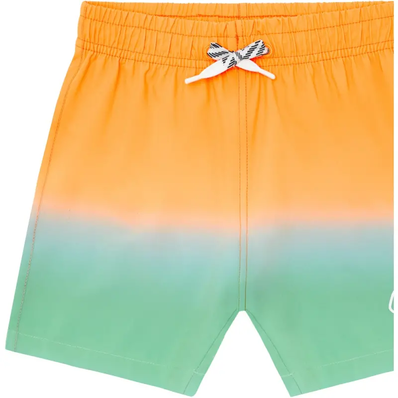 Color Kids Orange Pop Swim Shorts, Aop & Magic 1