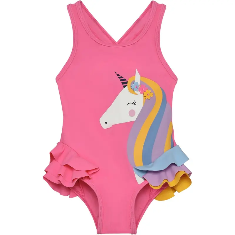 Color Kids Pink Lemonade Swimsuit W. Application 1