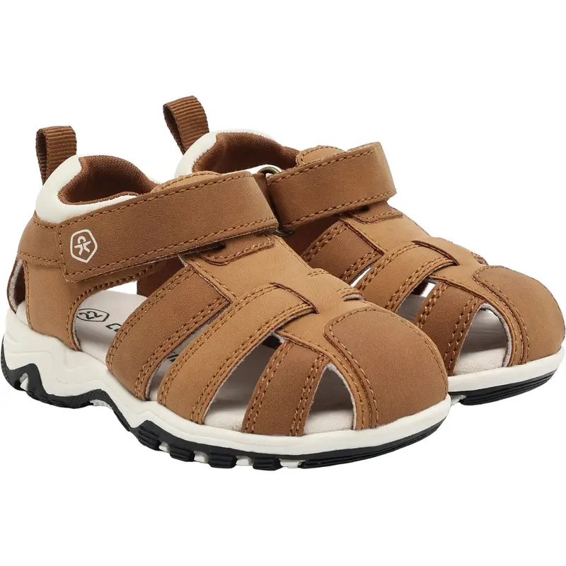 Color Kids Rawhide Baby Sandals W. Velcro Strap 1