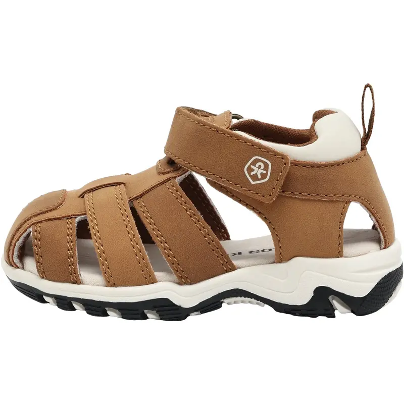 Color Kids Rawhide Baby Sandals W. Velcro Strap 2