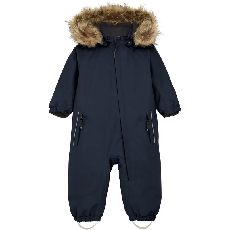 Color Kids Total Eclipse Baby Coverall W. Fake Fur 1