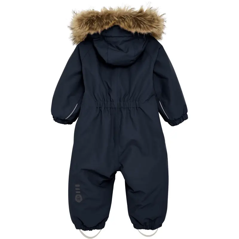 Color Kids Total Eclipse Baby Coverall W. Fake Fur 2