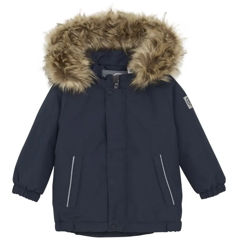 Color Kids Total Eclipse Baby Parka W. Fake Fur 1