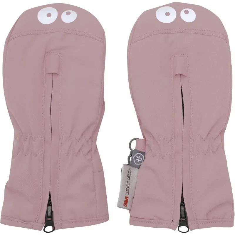 Color Kids Woodrose Mittens W. Zipper 1