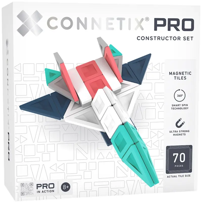 Connetix Multicolour Pro Constructor Set 70 Pcs 1