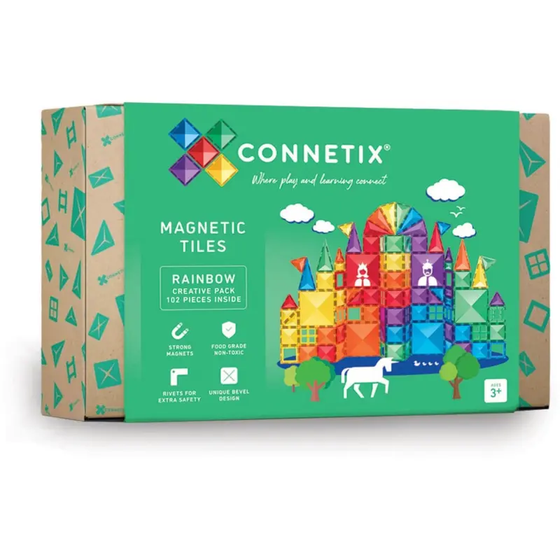 Connetix Rainbow Creative Pack 102 Pieces 1