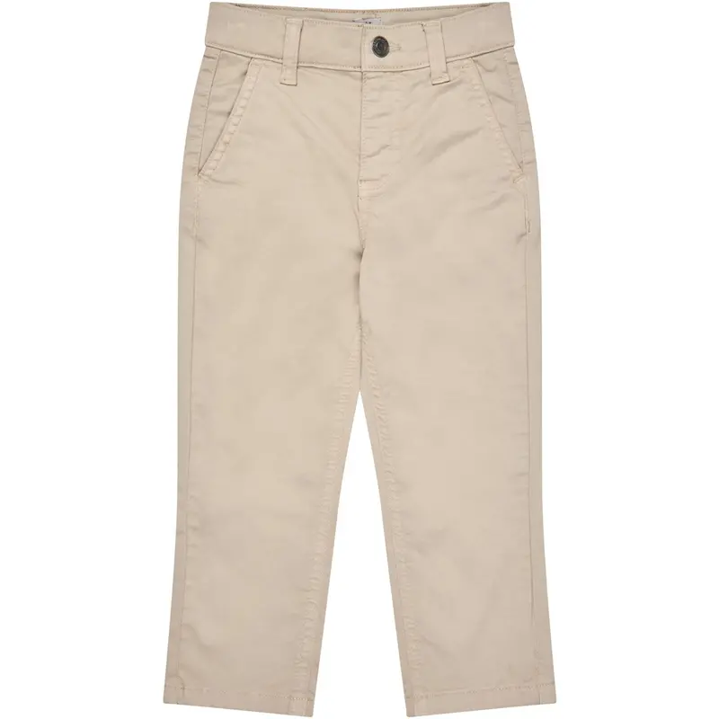 Copenhagen Colors Beige Silky Twill Chinos Slim - With Stretch 1
