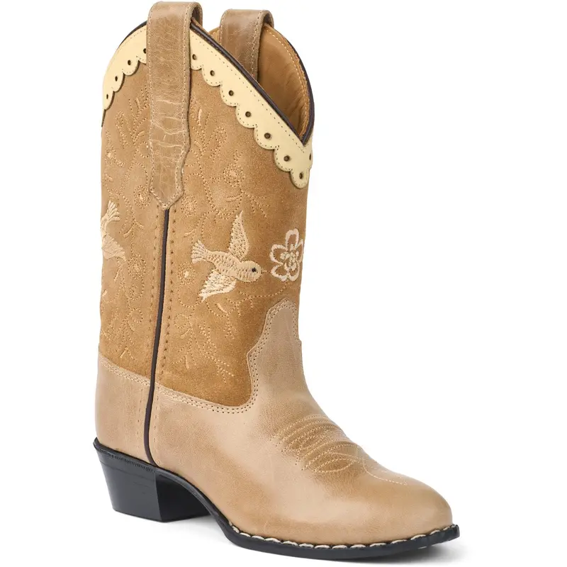 Copenhagen Colors Beige Suede Limited Cowboy Boots High 1