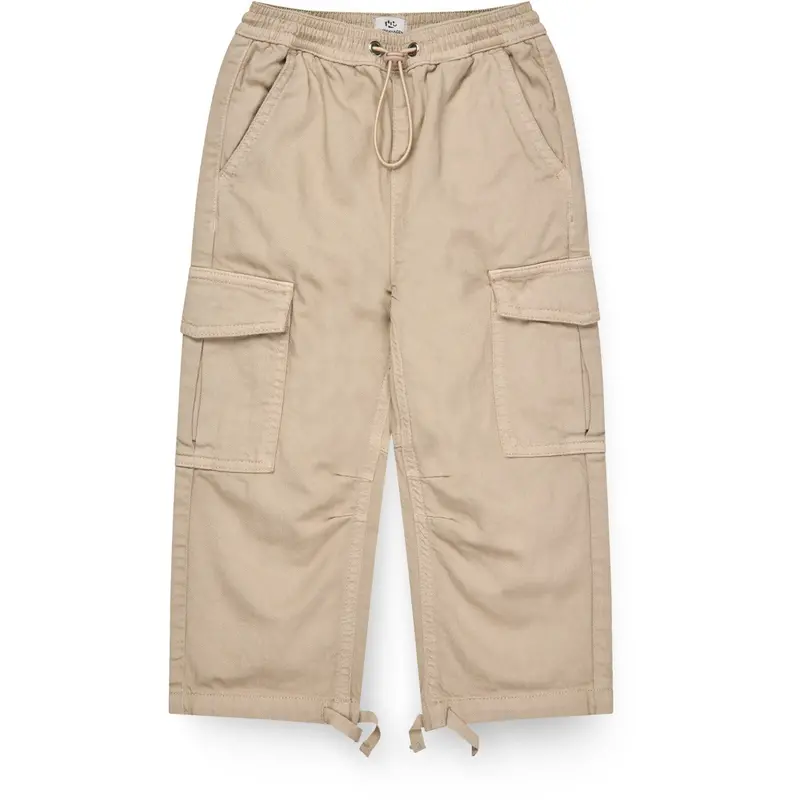 Copenhagen Colors Beige Twill Baggy Pants W. Pockets 1
