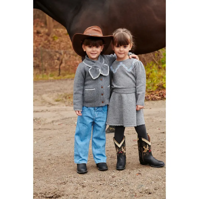 Copenhagen Colors Black Dove Limited Cowboy Boots 3