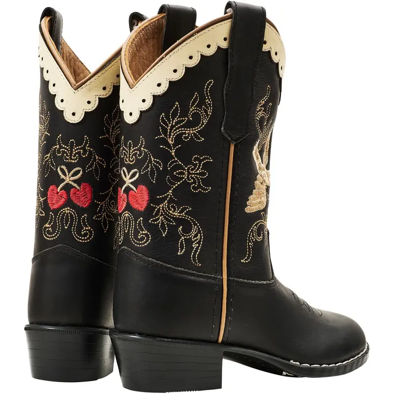 Copenhagen Colors Black Dove Limited Cowboy Boots 9