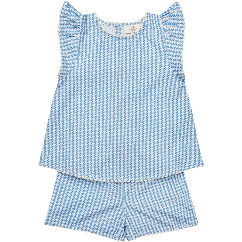 Copenhagen Colors Blue Houndstooth Mini Houndstooth Deco Set 1