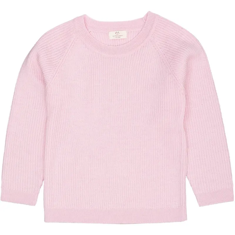 Copenhagen Colors Bubblegum Merino Classic Rib Blouse 1