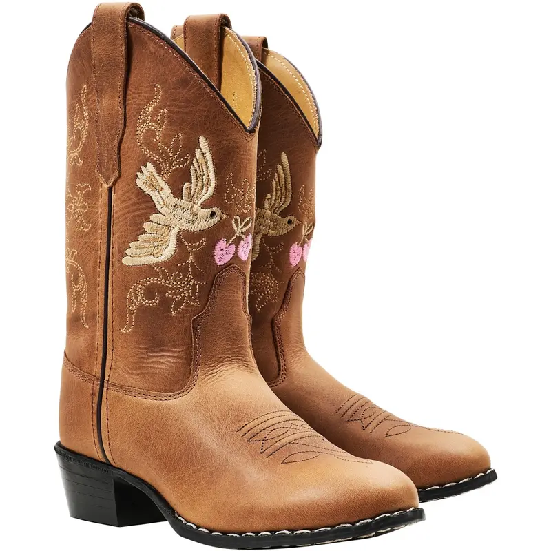 Copenhagen Colors Cognac Dove Limited Cowboy Boots 1