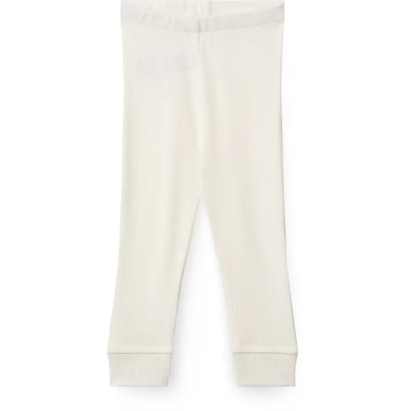 Copenhagen Colors Cream Modal Rib Leggings 1
