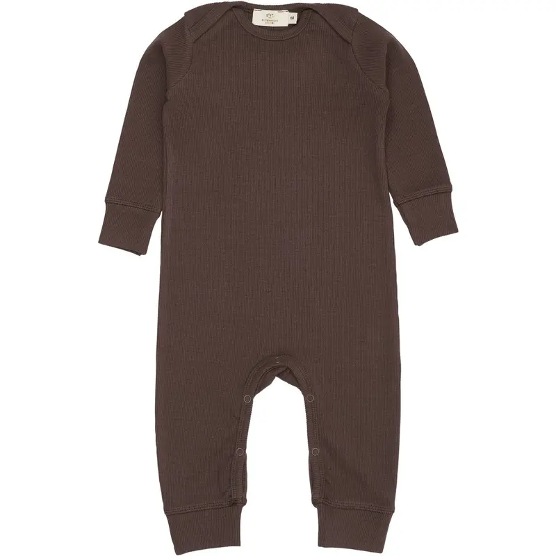 Copenhagen Colors Dk Brown Modal Full Body Romper 1