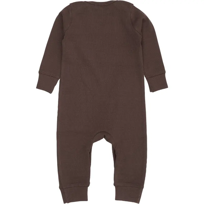 Copenhagen Colors Dk Brown Modal Full Body Romper 2