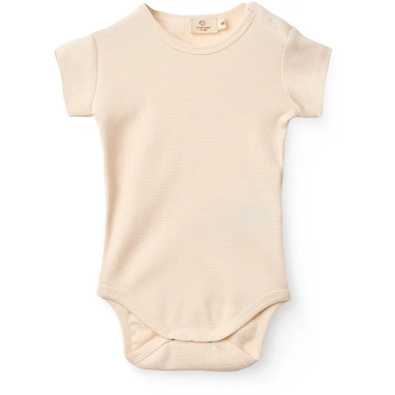 Copenhagen Colors Dusty Rose Stripe Stripe Modal Rib Ss Body 1