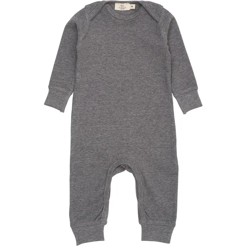 Copenhagen Colors Grey Mel. Modal Full Body Romper 1