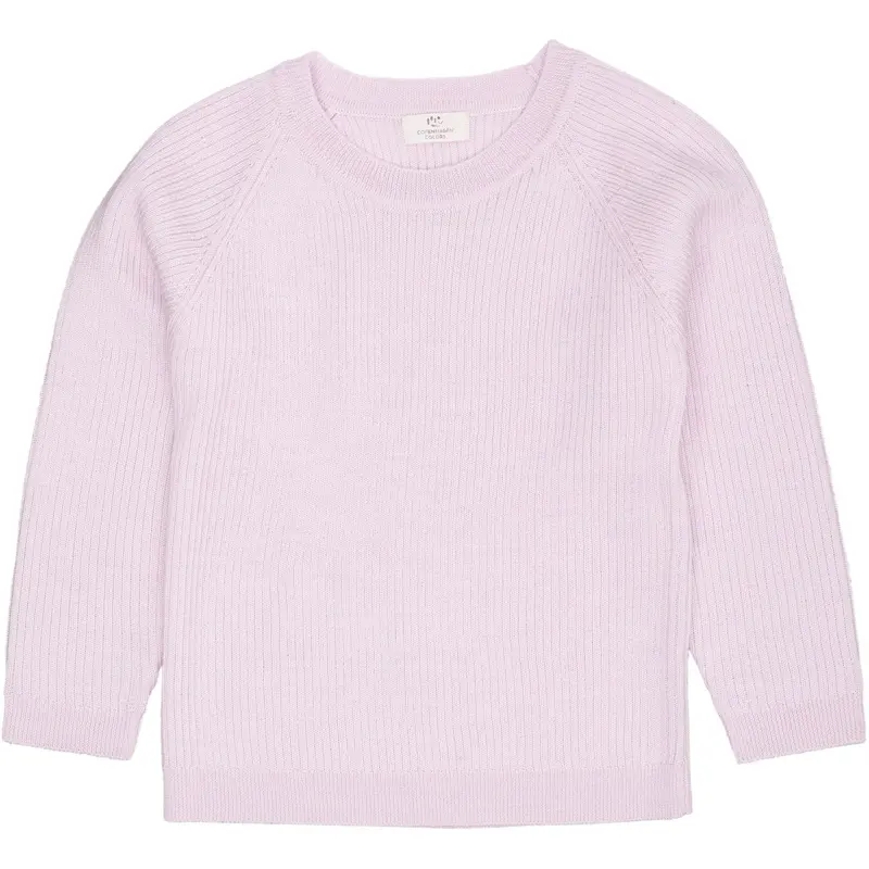 Copenhagen Colors Lavender Merino Classic Rib Blouse 1