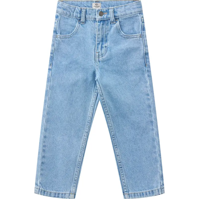 Copenhagen Colors Lt Blue Indigo Washed Organic Junior Jeans, Reugular Fit 1