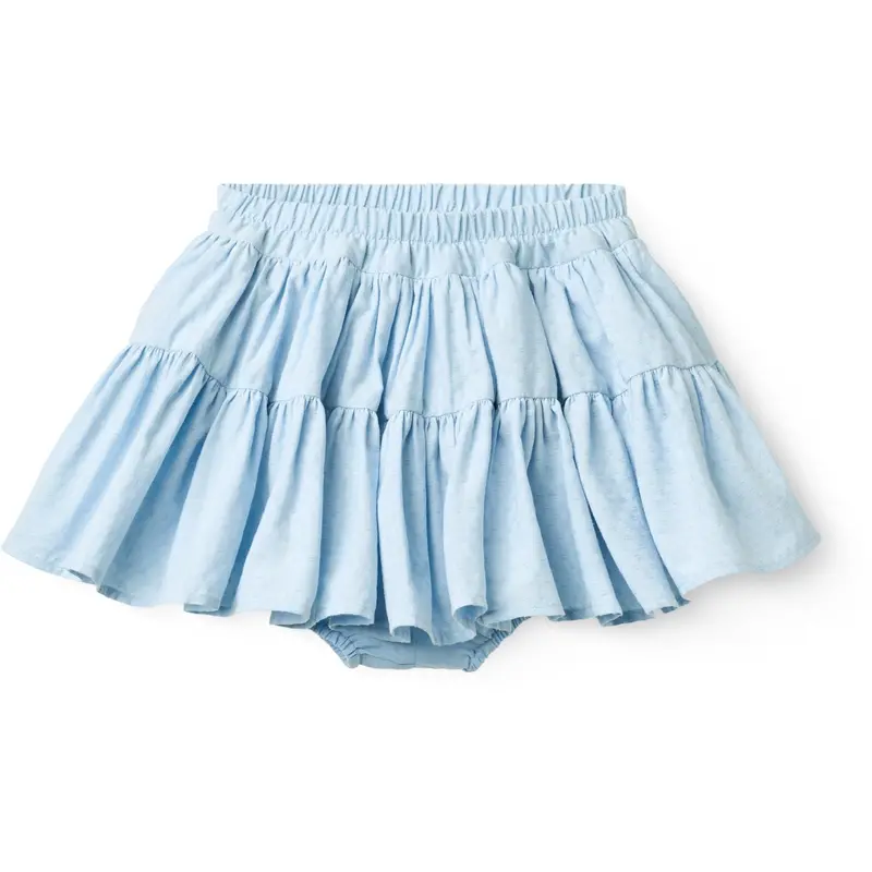 Copenhagen Colors Lt. Blue Skirt W. Tulle Lining 1