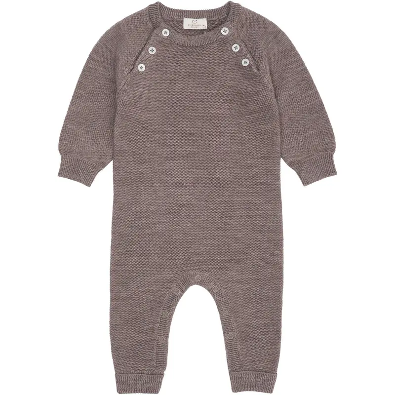 Copenhagen Colors Natural Mel Merino Baby Full Body In Garter Stitch 1