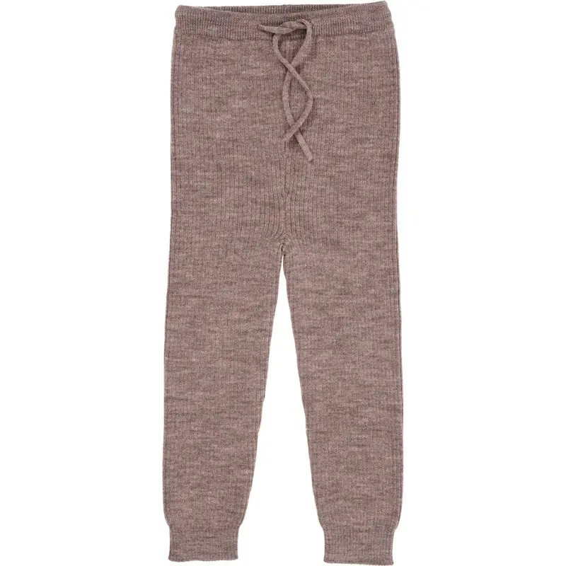 Copenhagen Colors Natural Melange Merino Classic Rib Leggings 1
