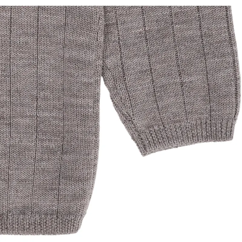 Copenhagen Colors Natural Melange Merino Knitted Blouse 3