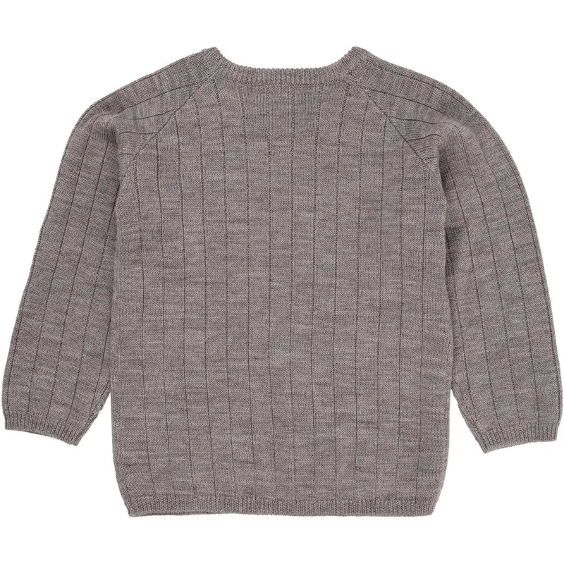 Copenhagen Colors Natural Melange Merino Knitted Blouse 4